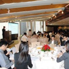 Project presentation luncheon for municipal government